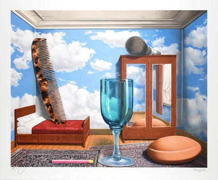 Литография Magritte - Les Valeurs Personnelles