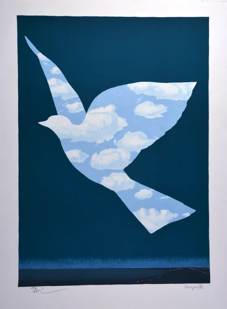 Литография Magritte - L'Oiseau de ciel 