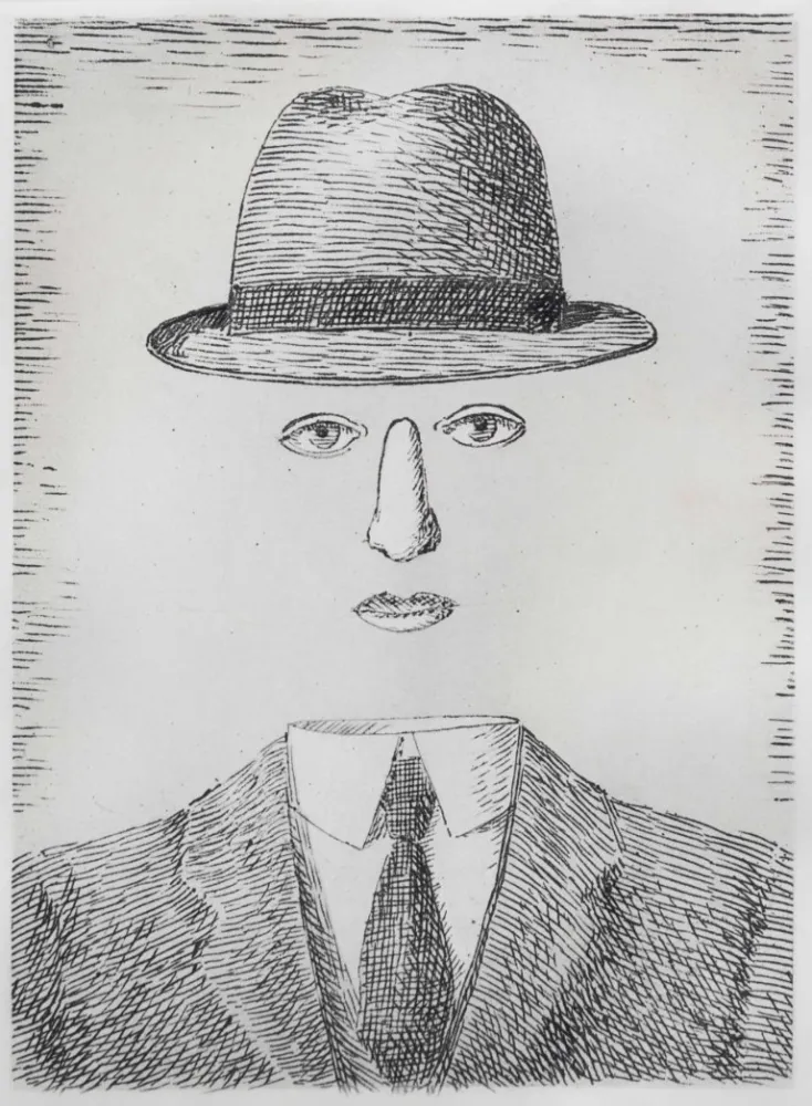 Офорт Magritte - Paysage de Baucis