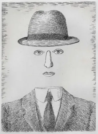 Офорт Magritte - Paysage de Baucis