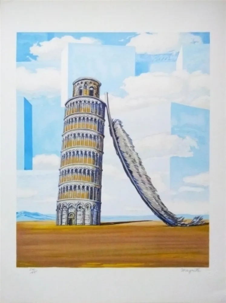 Литография Magritte - Souvenir de voyage (Memory of a journey)