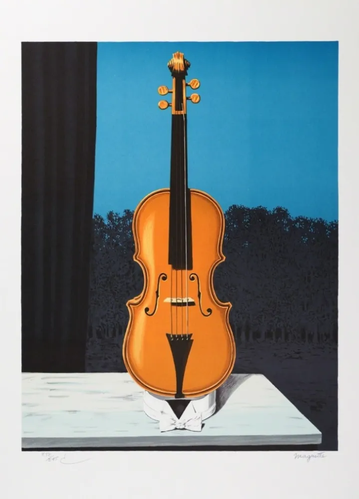 Литография Magritte - Un peu de l'âme des bandits