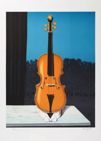 Литография Magritte - Un peu de l'âme des bandits