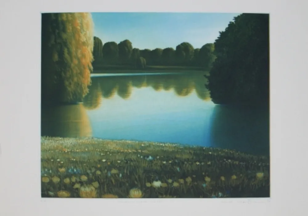 Офорт И Аквитанта Maibaum - Genesis:  Wiese