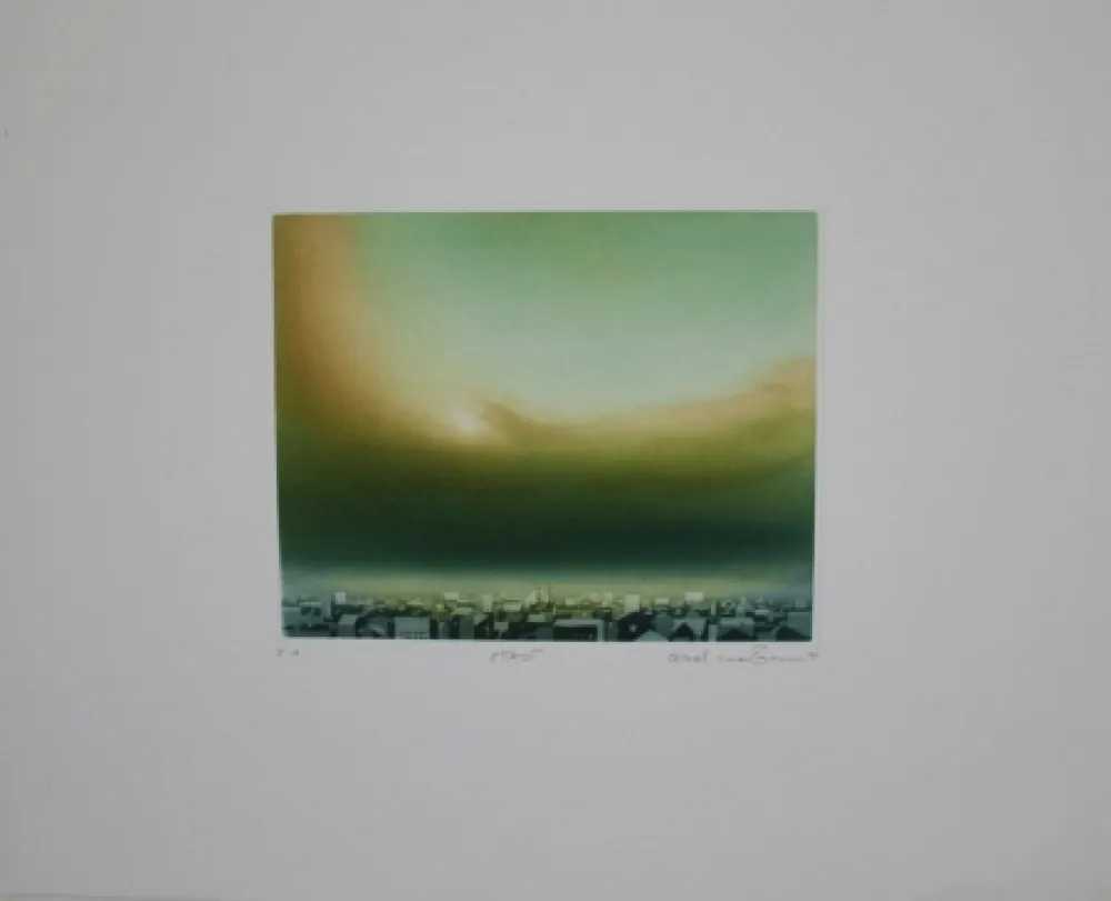 Офорт И Аквитанта Maibaum - Stadt / City