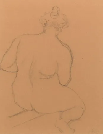 Нет Никаких Технических Maillol - Femme nue de dos, accroupie