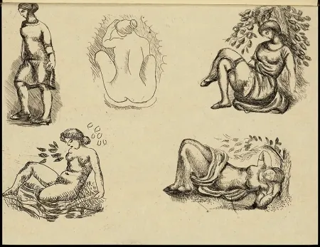 Иллюстрированная Книга Maillol - Livret de folastries