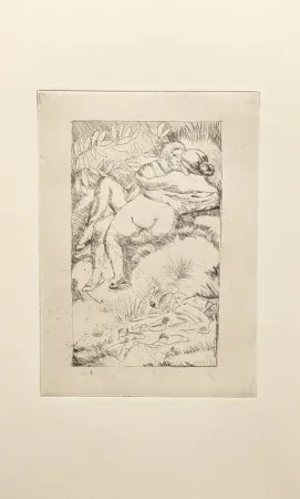 Гравюра Maillol - Untitled, from Livret de Folastries