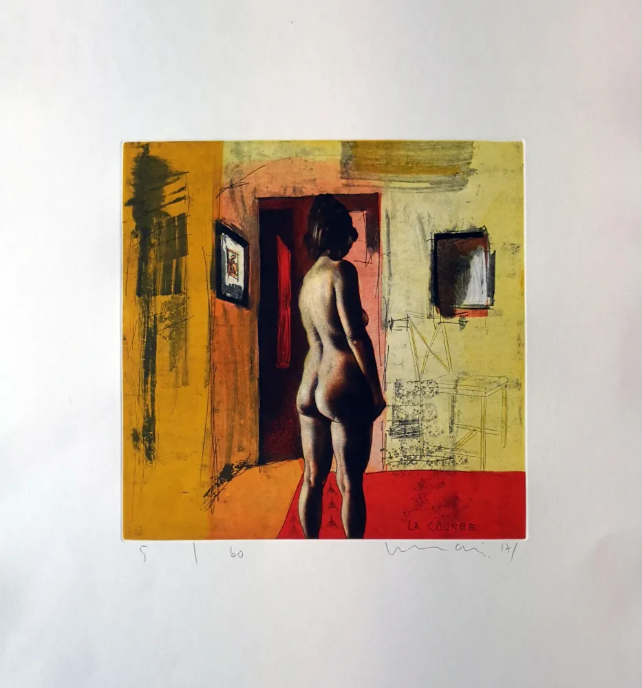 Офорт И Аквитанта Mair - La courbe