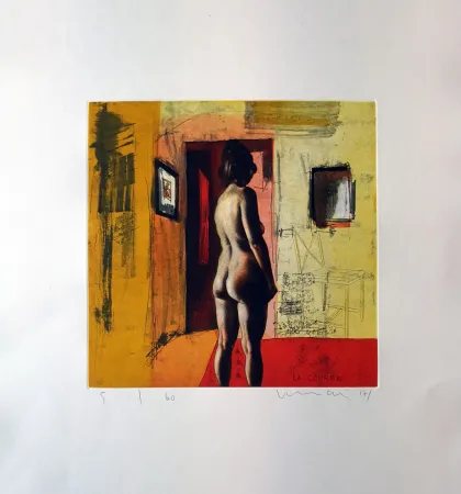 Офорт И Аквитанта Mair - La courbe