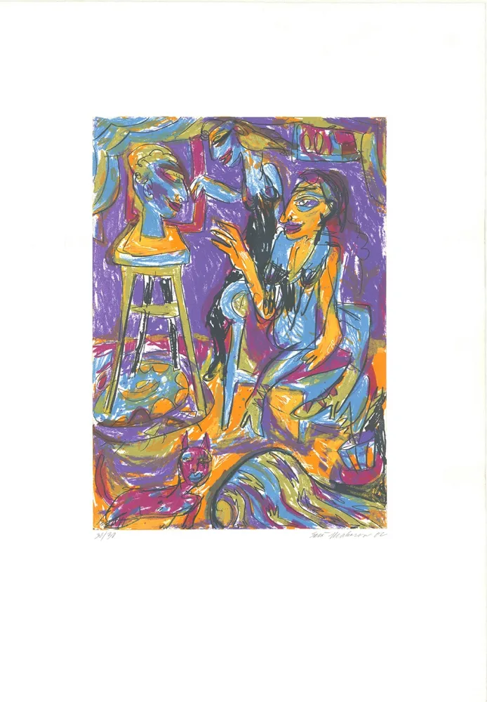 Офорт И Аквитанта Makarová - Dieser Mann gehört mir / This Man Belongs to Me 