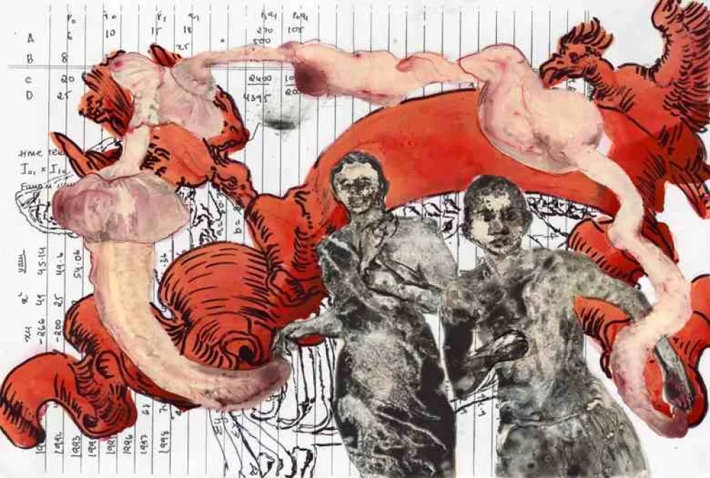 Цифровой Эстамп Malani - Childhood fears