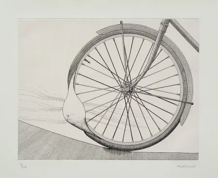 Офорт Malaval - La roue