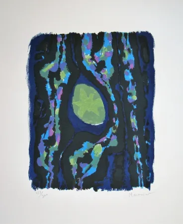 Литография Manessier - Advent