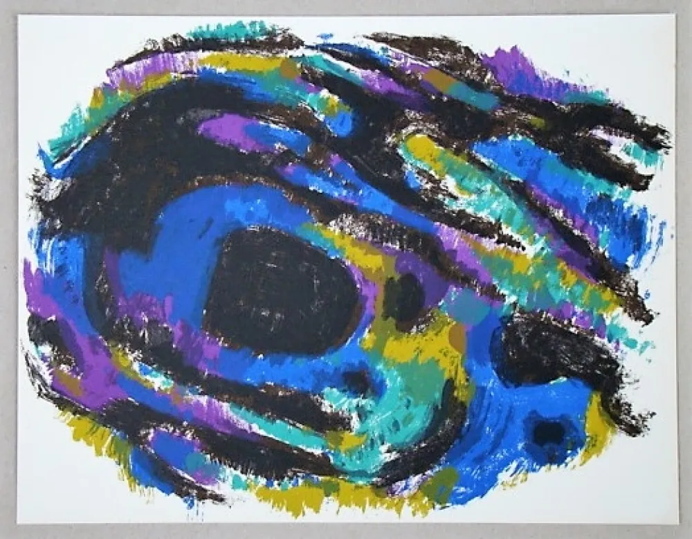 Литография Manessier - Composition 1960