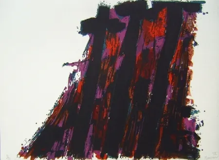 Литография Manessier - Composition IX