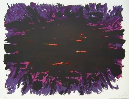 Литография Manessier - Composition XII