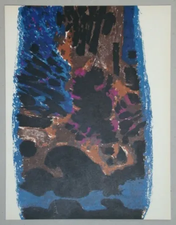 Литография Manessier - Croquis