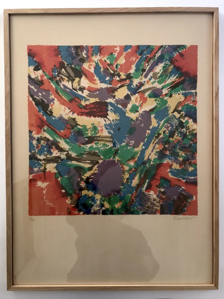 Литография Manessier - Joie champêtre