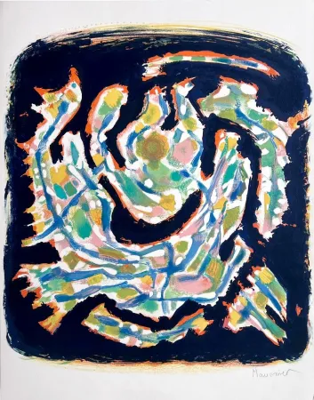 Литография Manessier - Laudes II 