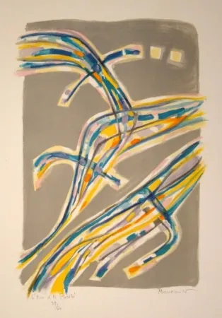 Литография Manessier - L’eau et la Pureté