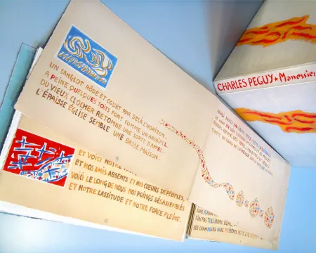 Иллюстрированная Книга Manessier - Présentation de la Beauce à Notre-Dame de Chartres (1964)