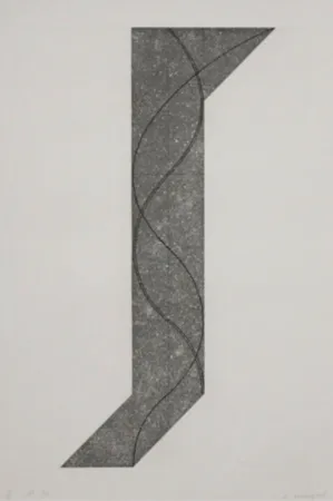 Офорт И Аквитанта Mangold - Untitled II