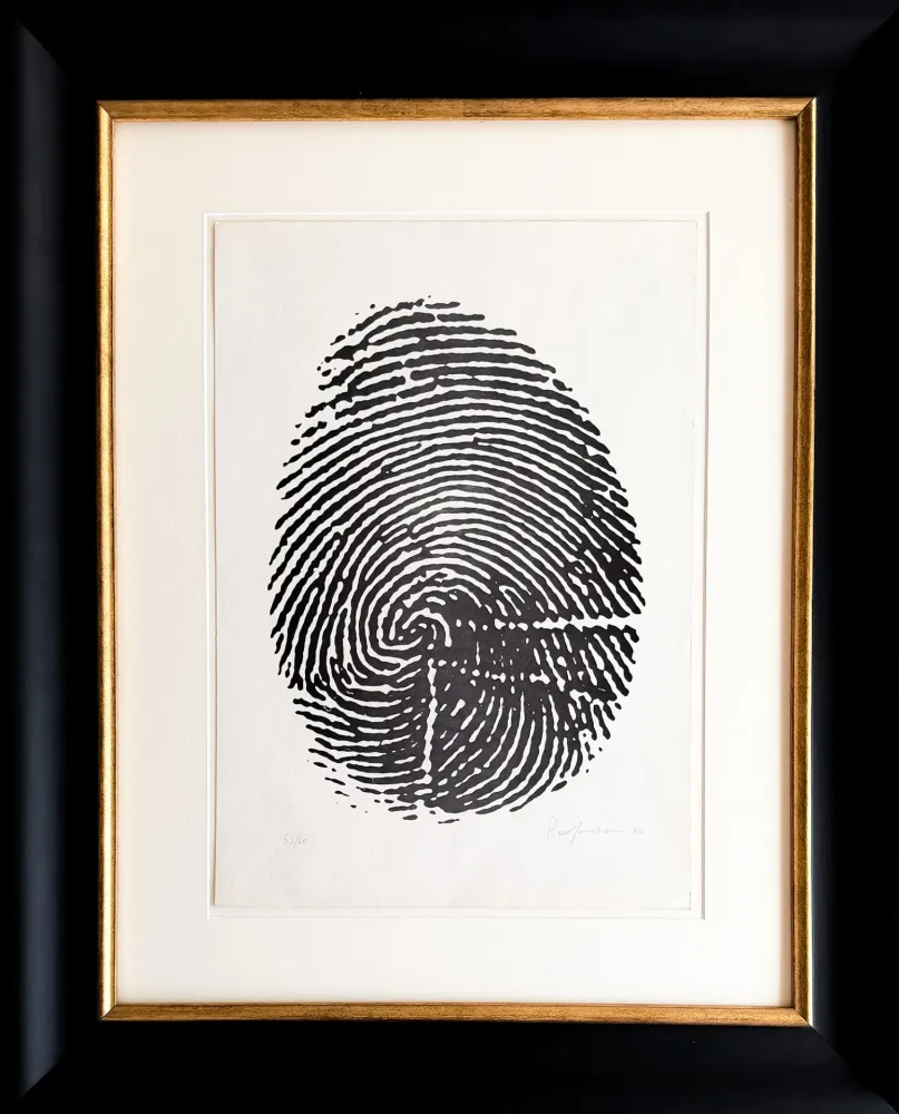 Многоэкземплярное Произведение Manzoni - Left Thumbprint