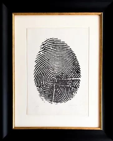 Многоэкземплярное Произведение Manzoni - Left Thumbprint