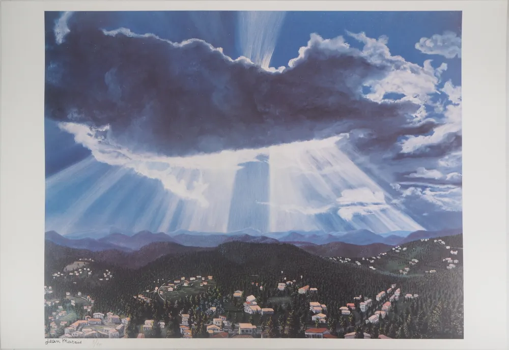 Литография Marais  - Paysage ensoleillé (Vallauris)