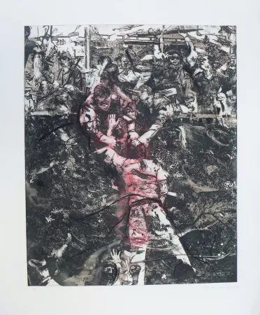 Офорт И Аквитанта Marcaccio - Sans titre 1