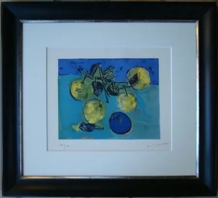 Литография Marchand - Les pommes