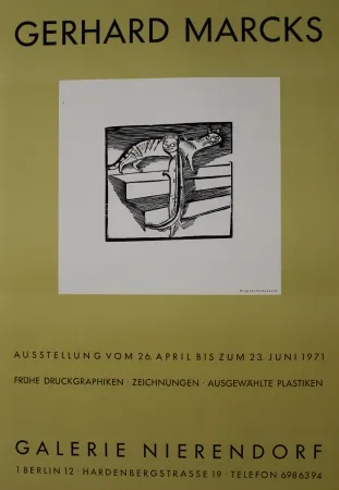 Гравюра На Дереве Marcks - Die kleinen Katzen / The Little Cats