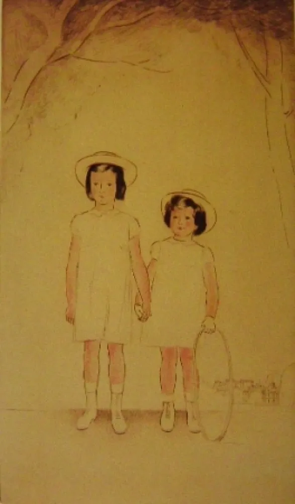 Гравюра Marcoussis - Enfants Muhlstein