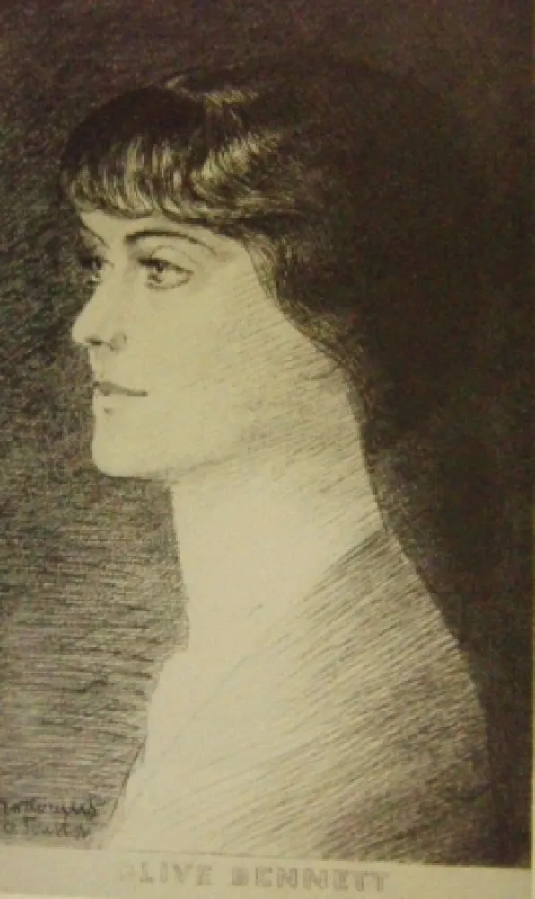 Гравюра Marcoussis - Olive Bennett