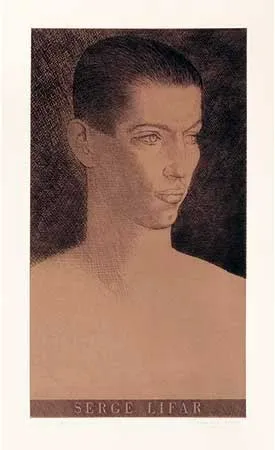 Гравюра Marcoussis - Portrait de Serge Lifar