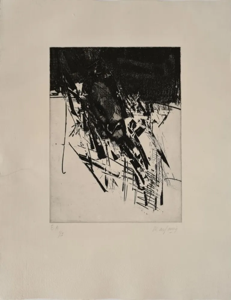 Офорт Marfaing - Sans titre