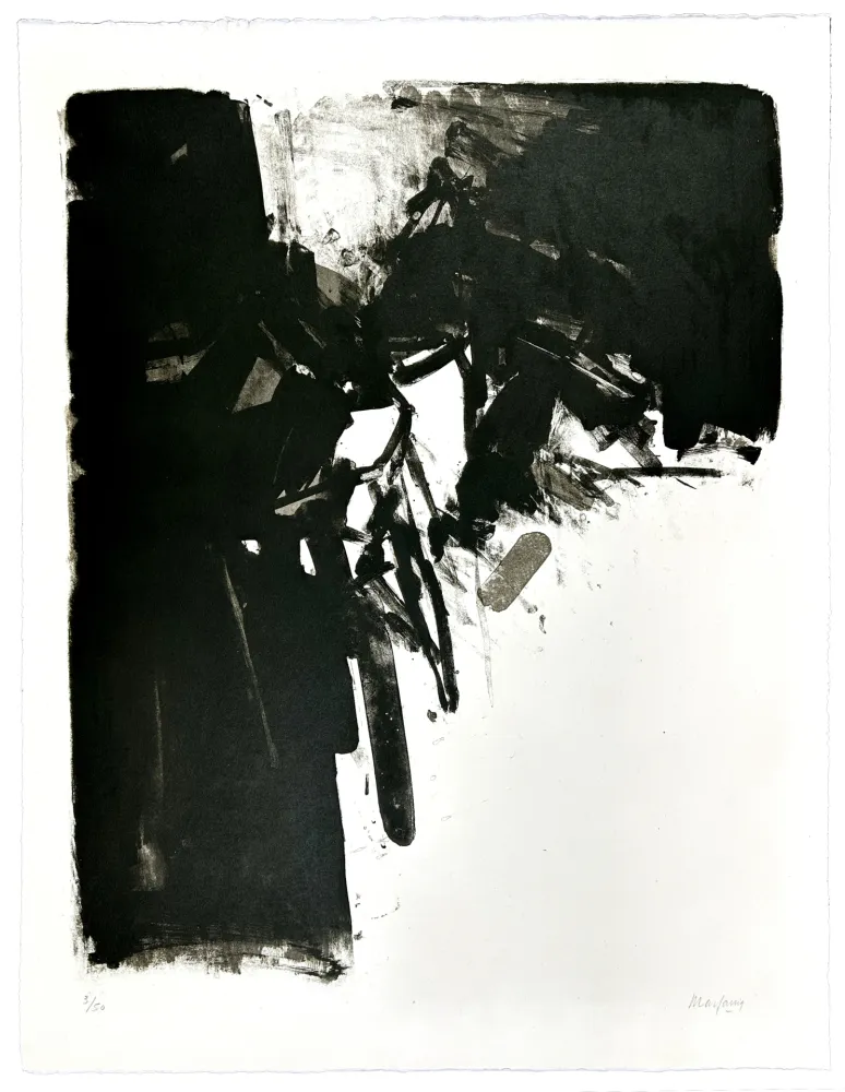 Литография Marfaing - Sans titre