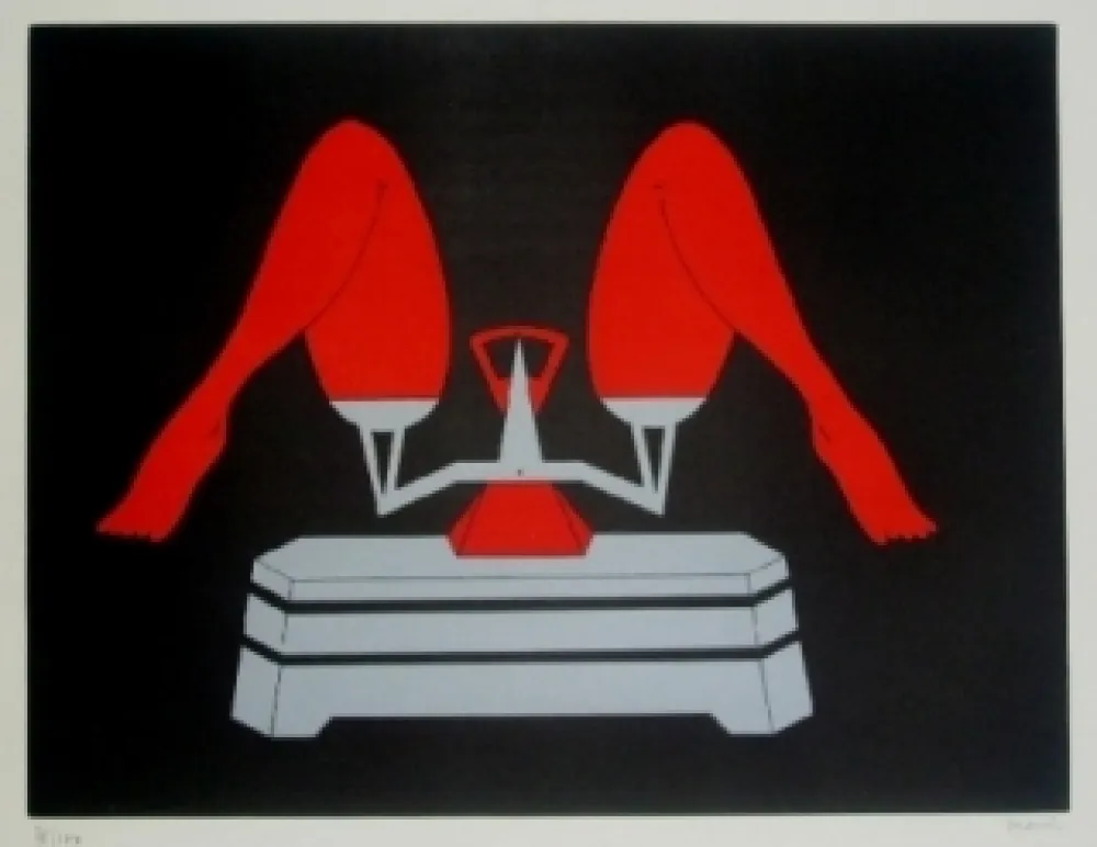 Литография Marien - La balance