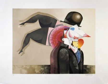 Акватинта Marin - Le grand dévorateur