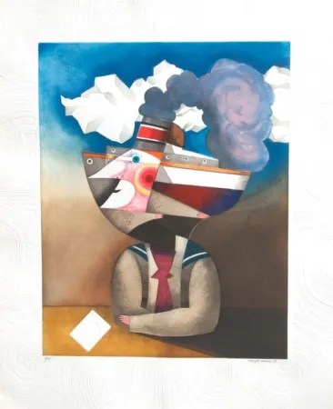 Офорт И Аквитанта Marin - RENDEZ-VOUS À VALPARAISO