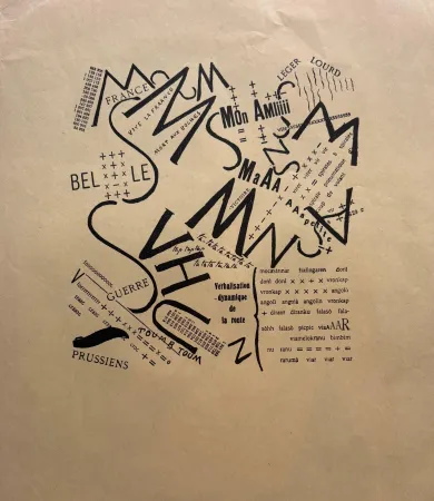 Афиша Marinetti - Vive la 'France' - Mort aux Boches