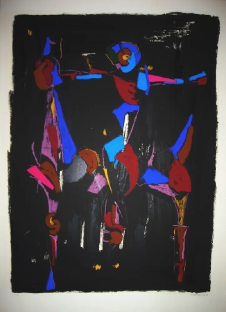 Литография Marini - Bunter Reiter I