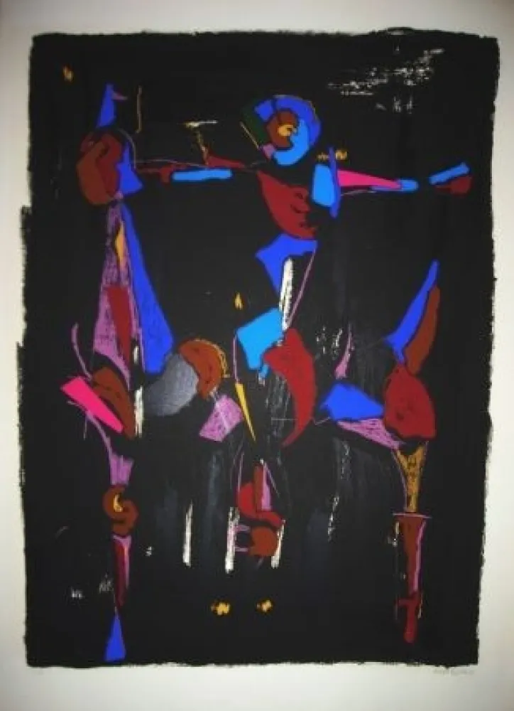 Литография Marini - Bunter Reiter I