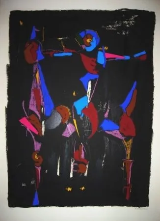 Литография Marini - Bunter Reiter I