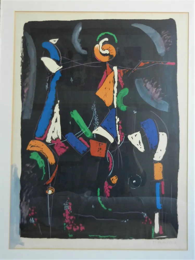 Литография Marini - Bunter Reiter II