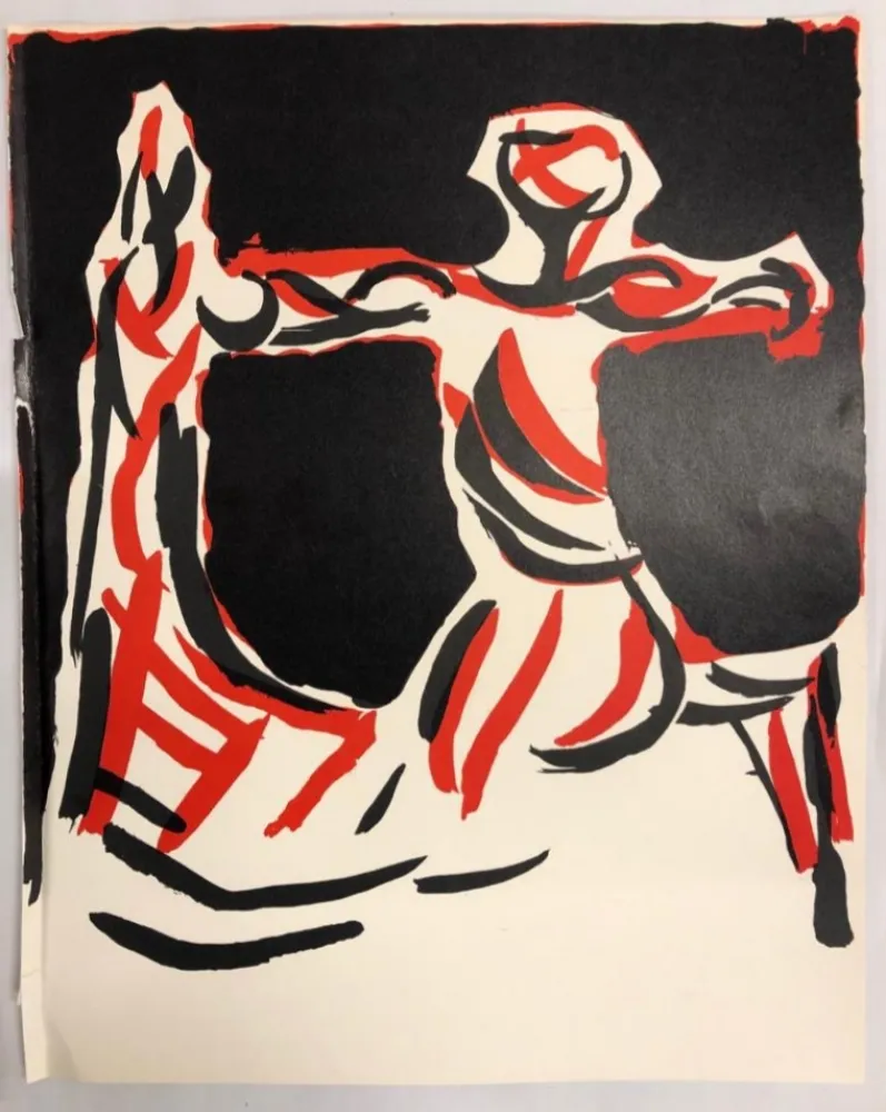 Литография Marini - Cavalier,