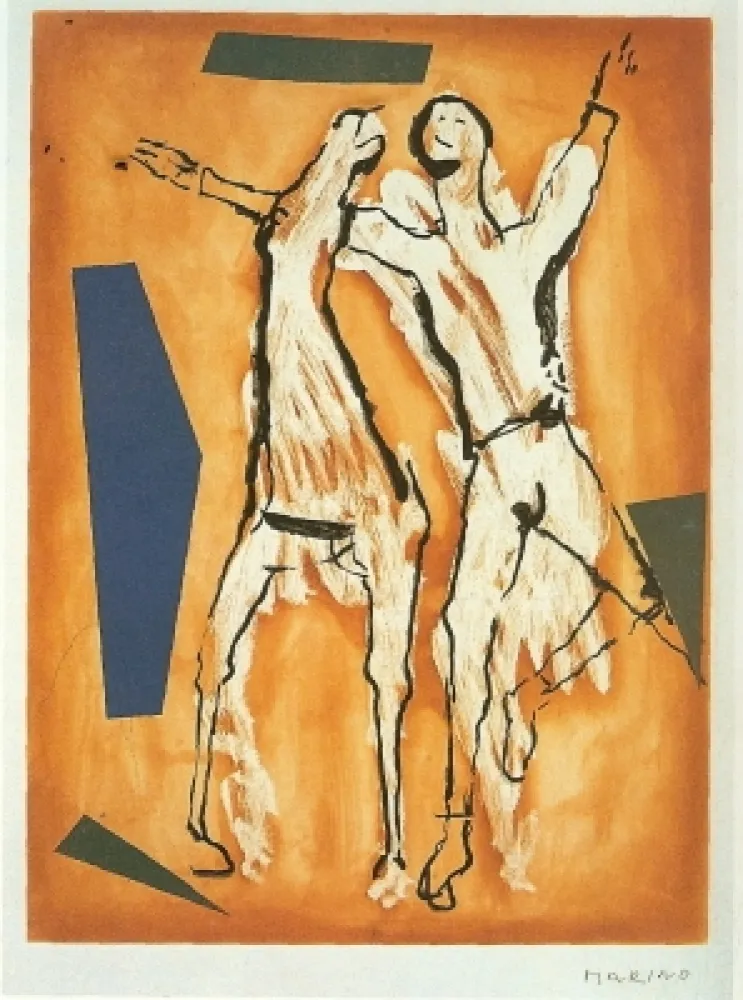 Акватинта Marini - Cavaliere ECavllo