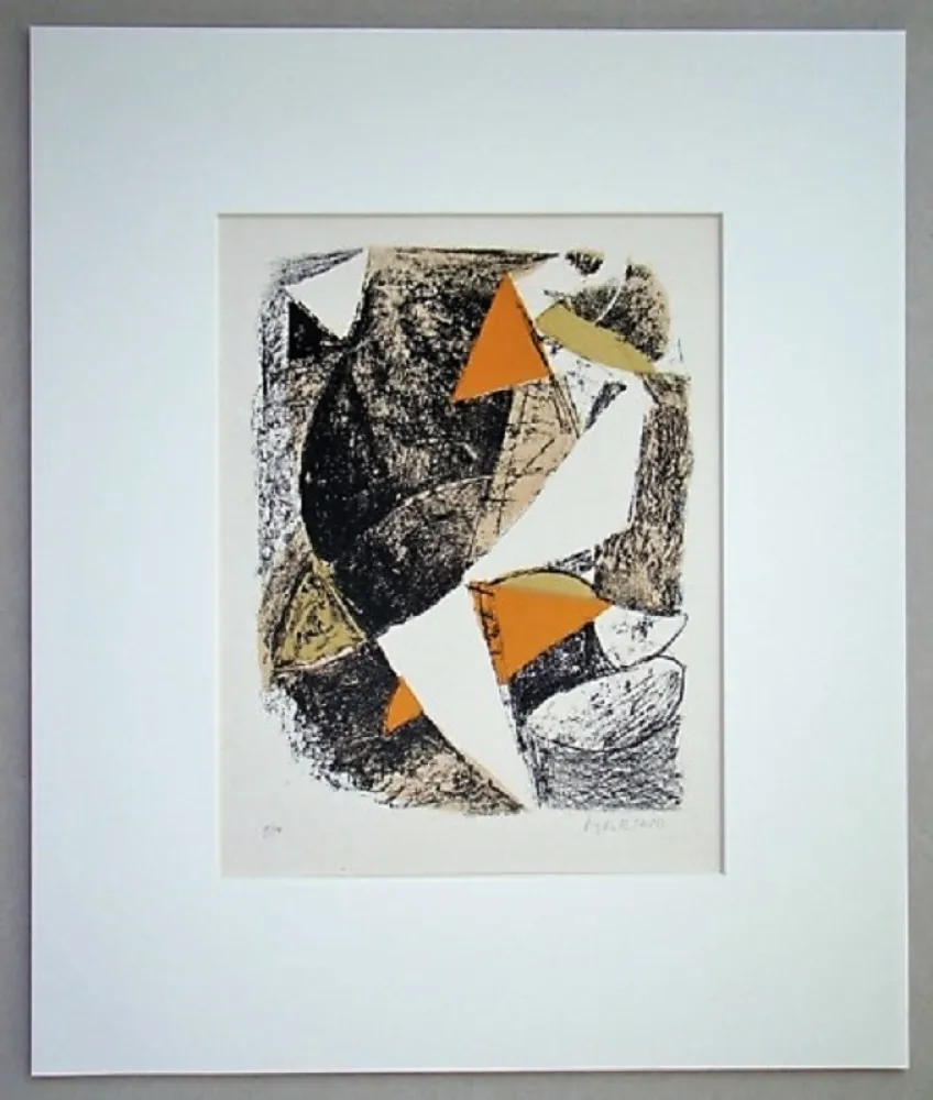 Литография Marini - Cheval et Cavalier