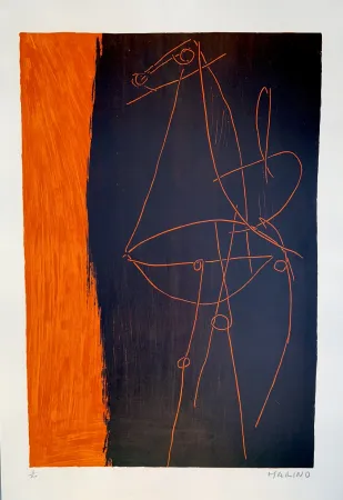 Литография Marini - Coposizione, 1955